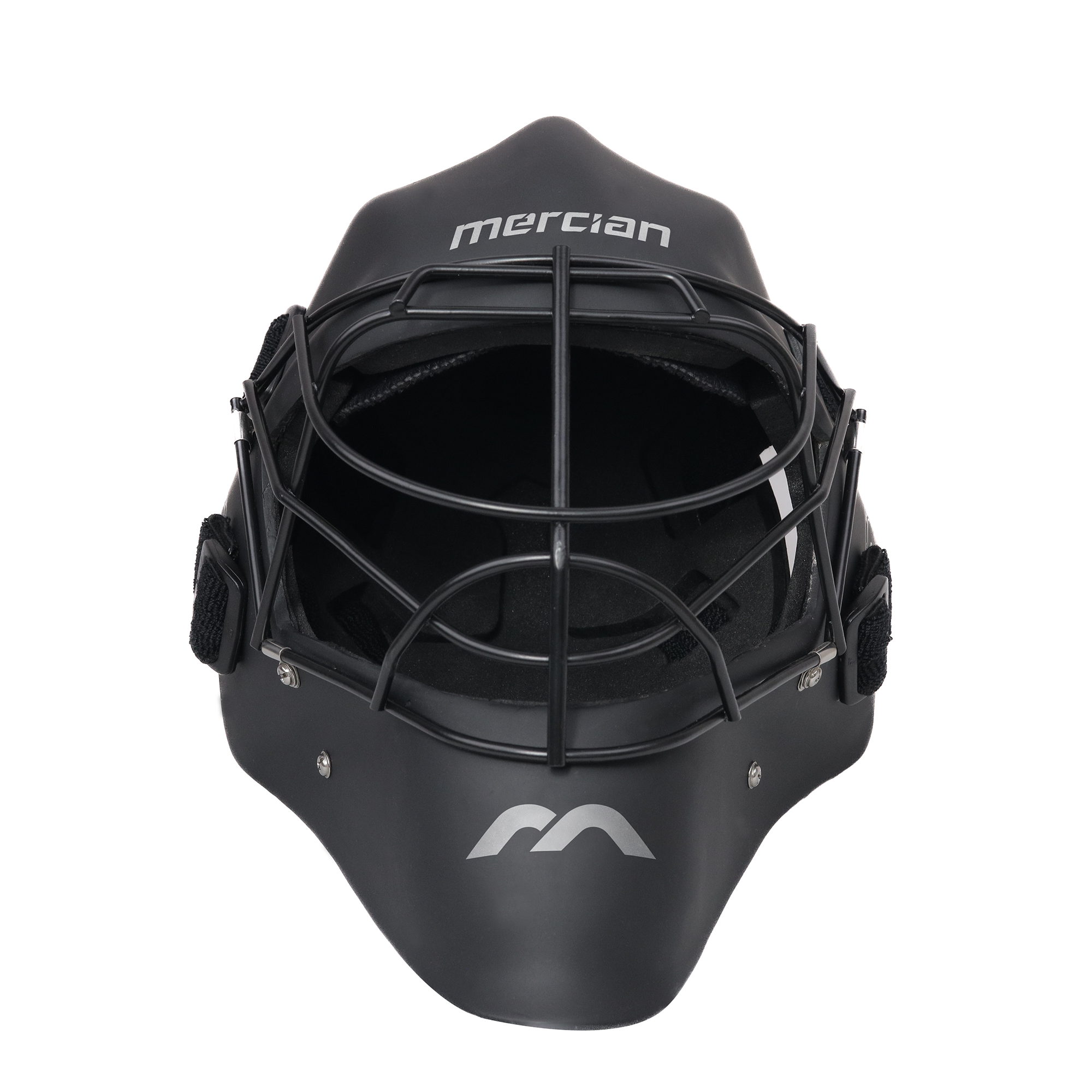 Mercian Genesis Hockey Helmet‚ Fibreglass Shell, Cats-Eye Grill, Superior Protection
