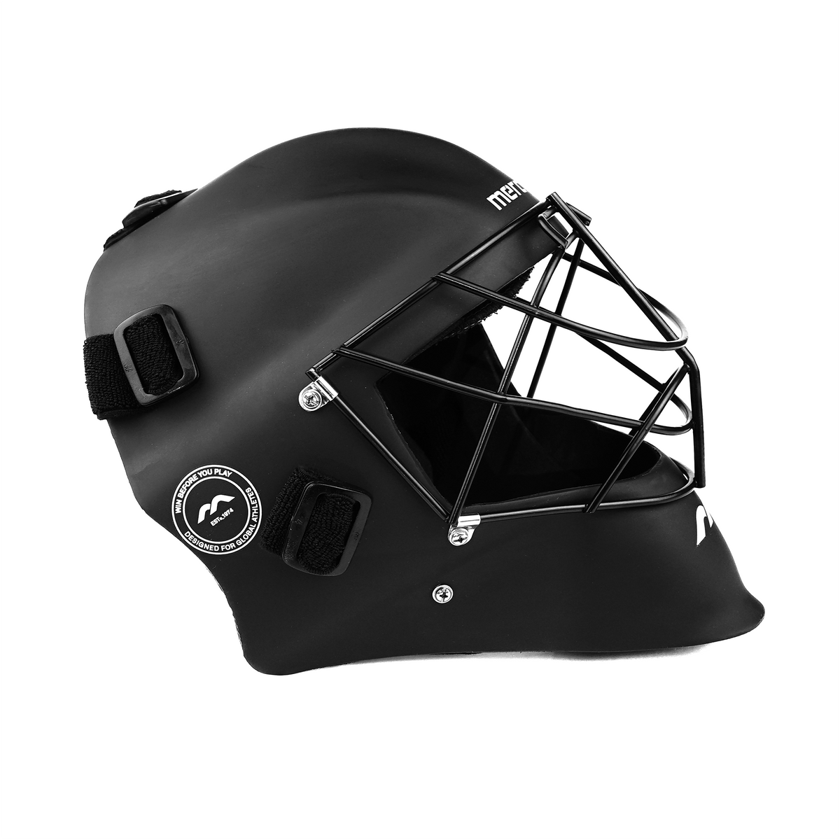 Mercian Genesis Hockey Helmet‚ Fibreglass Shell, Cats-Eye Grill, Superior Protection