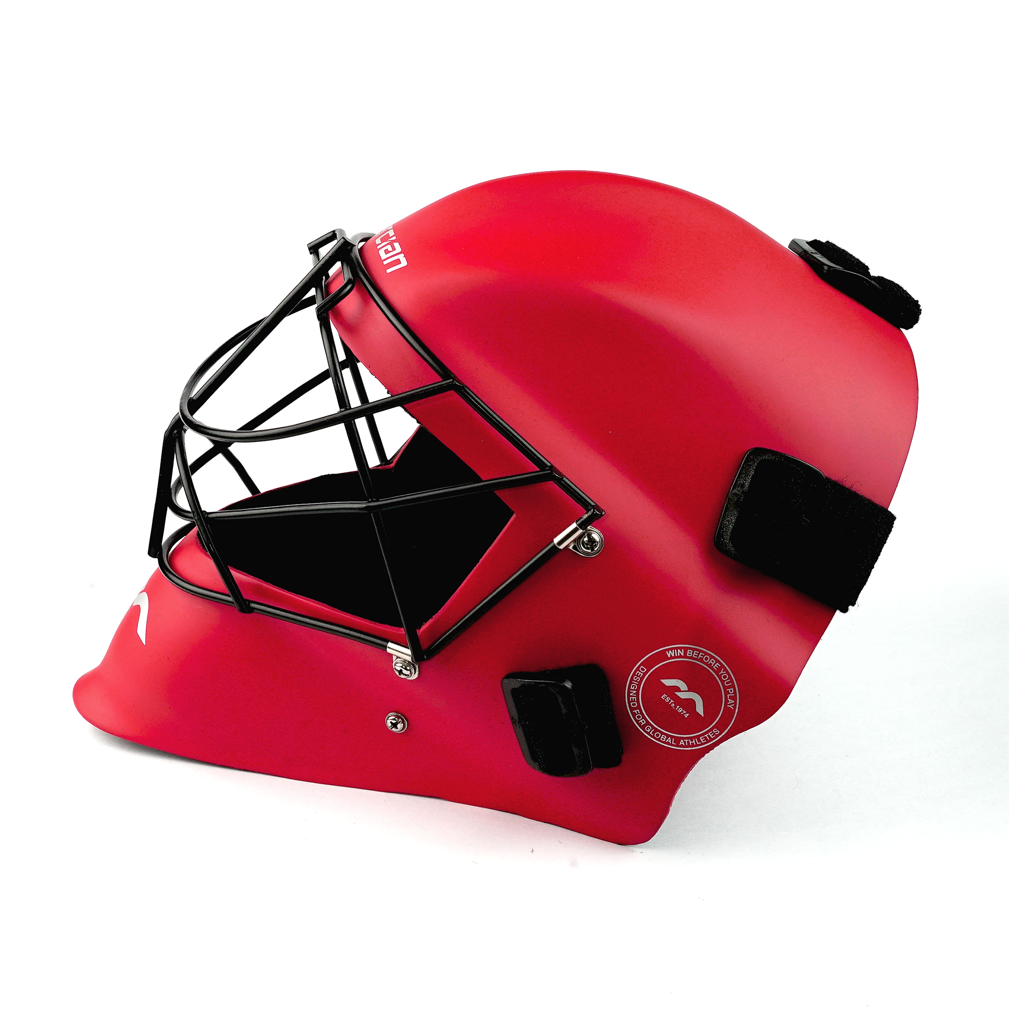 Mercian Genesis Hockey Helmet‚ Fibreglass Shell, Cats-Eye Grill, Superior Protection
