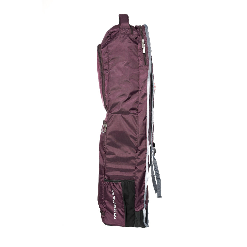 HOEV125BUR - EVO1 PLAYERS BAG  BURGUNDY SIDE1