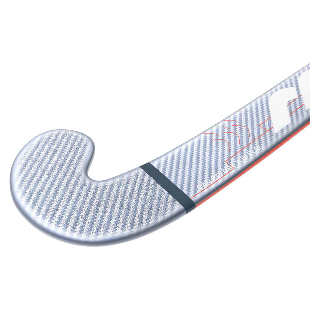 HSEVCKF3525ULT Hockey Stick EVOLUTION CKF35 UltimateV2_Orange_Angled Stick Face