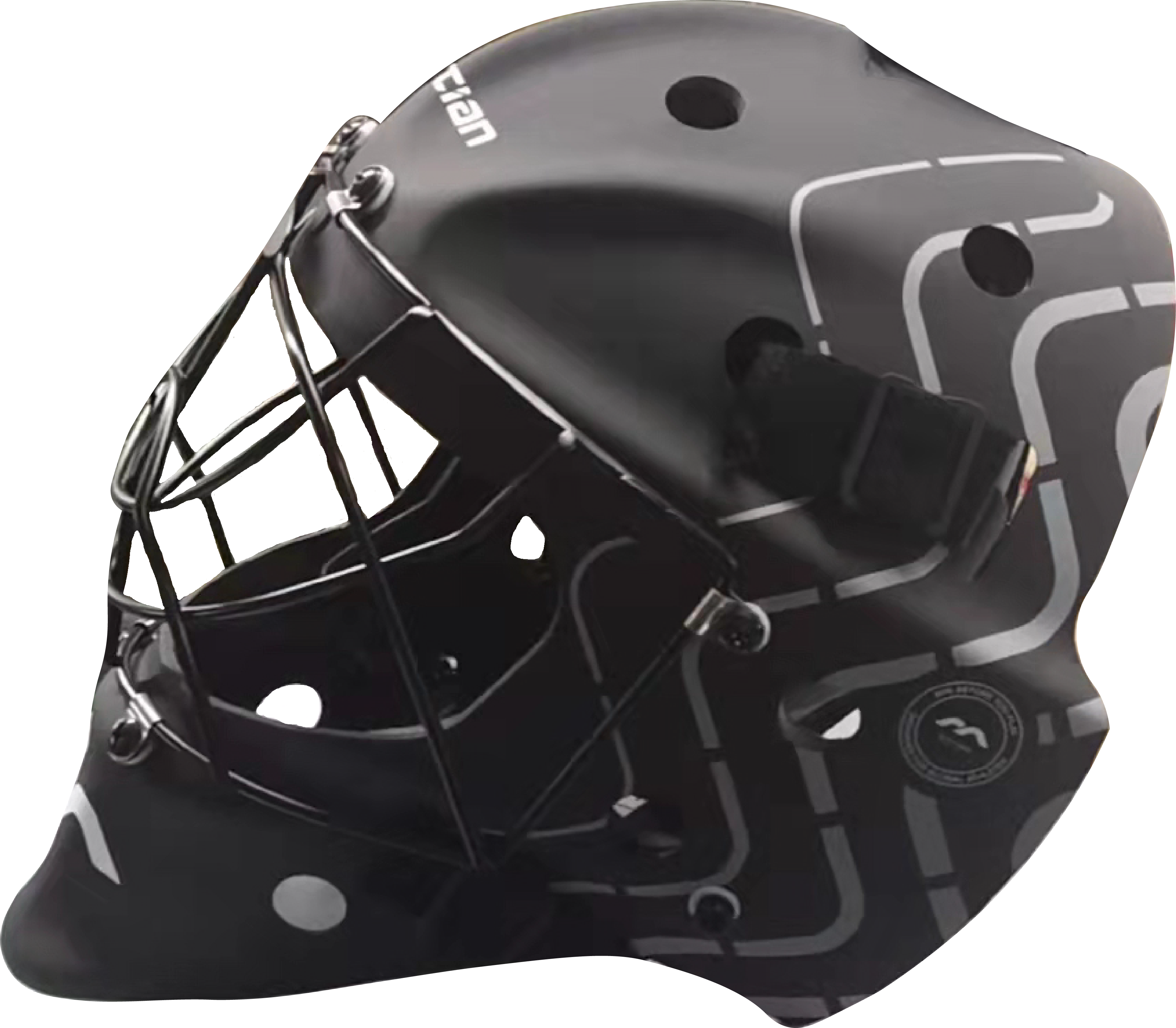 Mercian Genesis 2 Hockey Helmet - Junior/Youth with Cats-Eye Grill