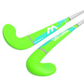 W1_Teal Hockey Stick _2 Sticks Angled Head to Handle