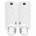 Mercian White Elite Legguards - Professional Level Protection for Field Hockey Goalies